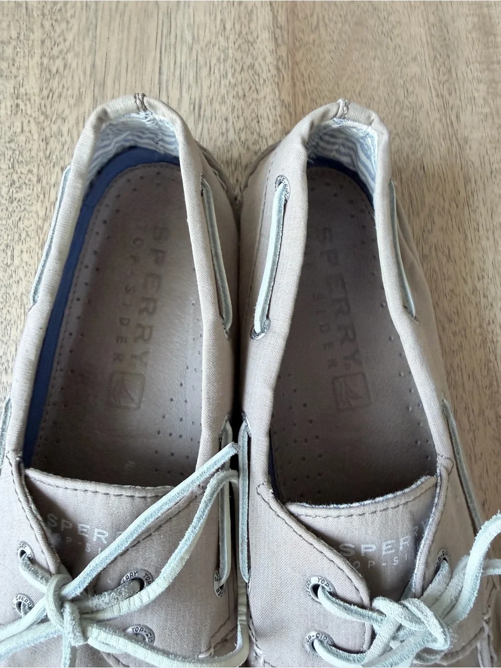 SPERRY TOP SIDER Authentic Original Boat Shoe Men’s Beige 13